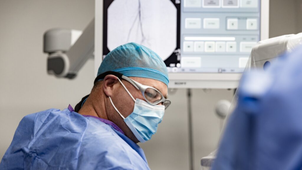 Angioplasty procedure in Rogers AR