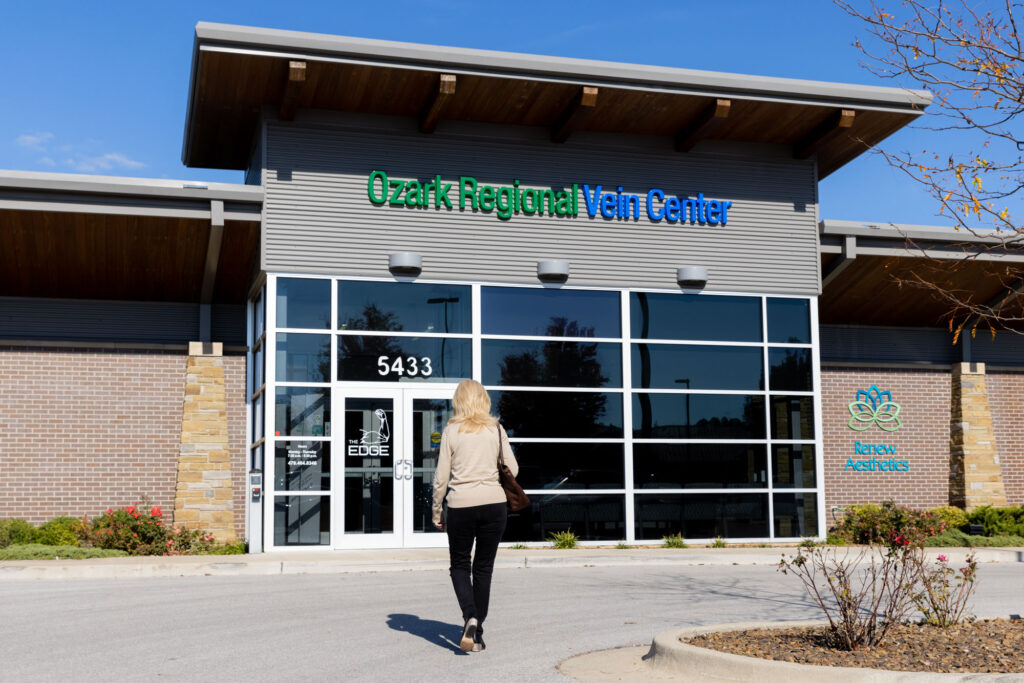 Vein Treatment Before & After Gallery in Rogers, Arkansas